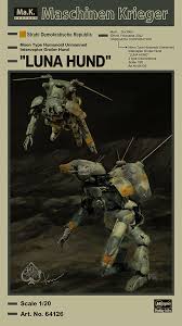 Hasegawa 1/20 : Ma.K Maschinen Krieger - Moo Type Humanoid Unmanned Interceptor Grober Hund " Luna Hund "