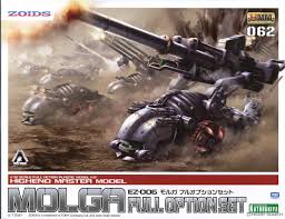 ZOIDS : EZ-006 Molga Full Option Set