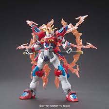 HG 1/144 Kamiki Burning Gundam (Team Try Fighters : Sekai Kamiki's Mobile Suit)