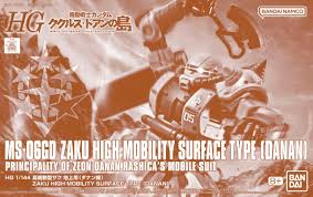 MS-06GD HG-1/144 Zaku high mobility surface type (danan) P-Bandai