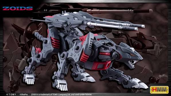 Kotobukiya Zoids 1/72 : Lightning Saix Irvine Special 2000 - Recolor