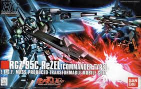 Universal Century : HG 1/144 RGZ-95C ReZEL (Commander Type)