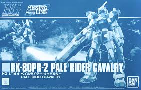 HG 1/144 RX-80PR-2 Pale Rider Cavalry P-Bandai