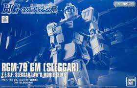 HG RGM-79 GM (Sleggar) E.F.S.F. Sleggar Law's Mobile Suit P-Bandai