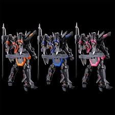 Cosmic Era : HG 1/144 Black Knight Squad Rud-ro. A Redelard Custom & Daniel Custom & Liu Custom Set