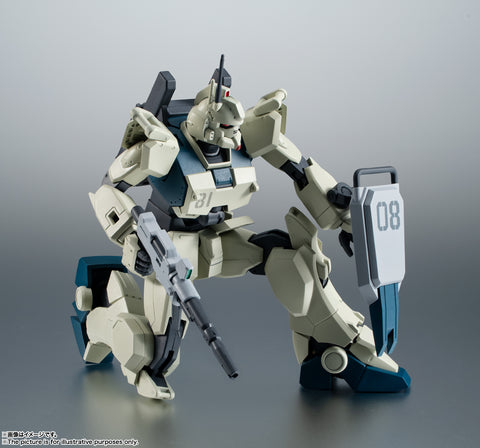 Bandai Tamashii Nation The Robot Spirits [ Side MS ] : RX-79(G)Ez-8 Gundam Ez-8 + MS-07B-3 Gouf Custom + The 08th MS Team Option Parts Set 03 [ Ver.A.N.I.M.E. ] 3in1 Set