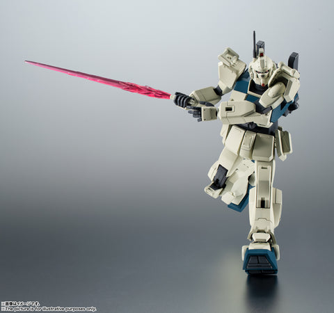 Bandai Tamashii Nation The Robot Spirits [ Side MS ] : RX-79(G)Ez-8 Gundam Ez-8 + MS-07B-3 Gouf Custom + The 08th MS Team Option Parts Set 03 [ Ver.A.N.I.M.E. ] 3in1 Set