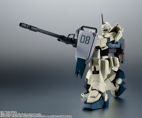 Bandai Tamashii Nation The Robot Spirits [ Side MS ] : RX-79(G)Ez-8 Gundam Ez-8 + MS-07B-3 Gouf Custom + The 08th MS Team Option Parts Set 03 [ Ver.A.N.I.M.E. ] 3in1 Set