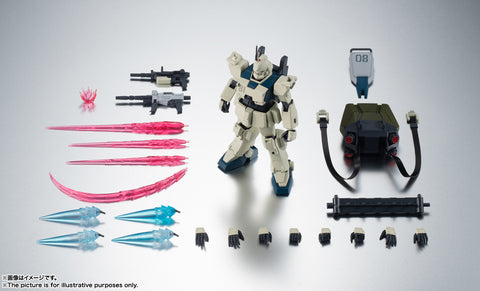 Bandai Tamashii Nation The Robot Spirits [ Side MS ] : RX-79(G)Ez-8 Gundam Ez-8 + MS-07B-3 Gouf Custom + The 08th MS Team Option Parts Set 03 [ Ver.A.N.I.M.E. ] 3in1 Set