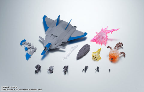 Bandai Tamashii Nation The Robot Spirits [ Side MS ] : RX-79(G)Ez-8 Gundam Ez-8 + MS-07B-3 Gouf Custom + The 08th MS Team Option Parts Set 03 [ Ver.A.N.I.M.E. ] 3in1 Set