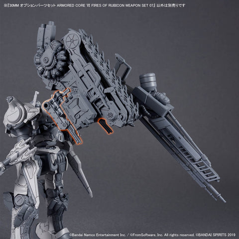 Bandai 30MM : Armored Core VI F.O.R Option Parts Set - Weapon Set 07