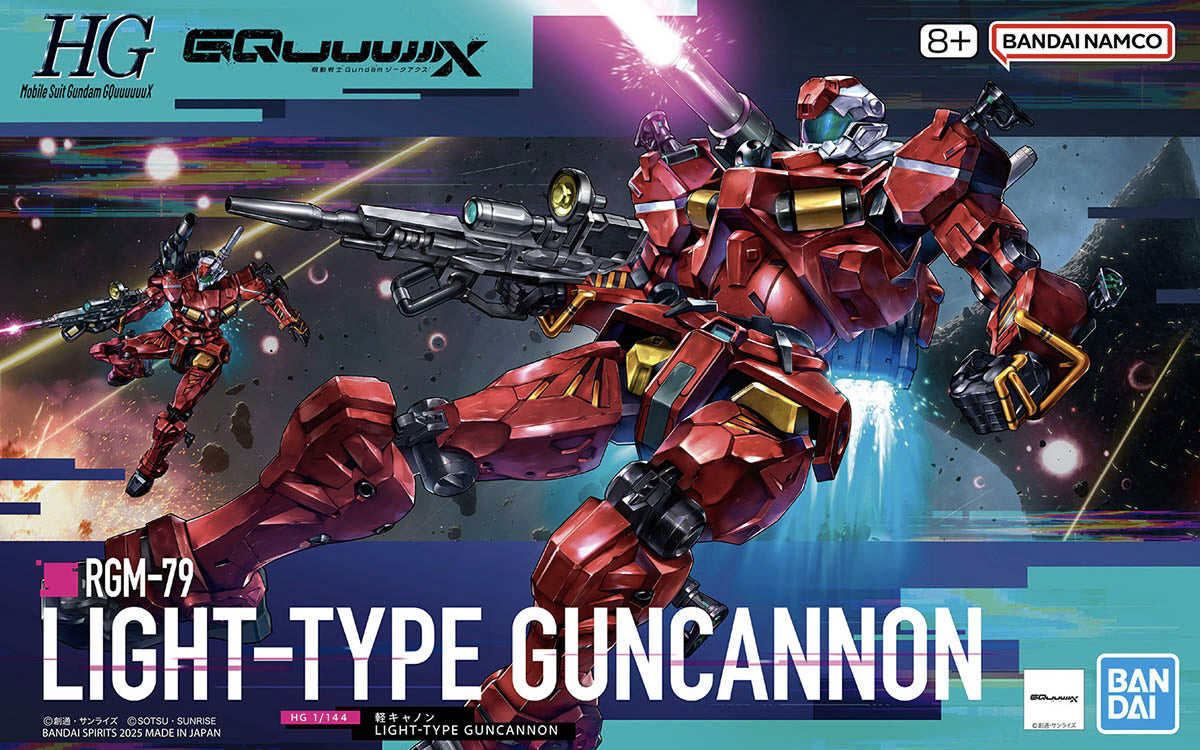 Bandai HG 1/144 RGM-79 Light-Type Guncannon ( GQuuX )