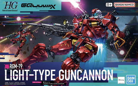Bandai HG 1/144 RGM-79 Light-Type Guncannon ( GQuuX )