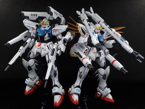P-Bandai MG 1/100 Gundam F91 Ver 2.0 ( Back Cannon & Twin V.S.B.R Set Up Type )