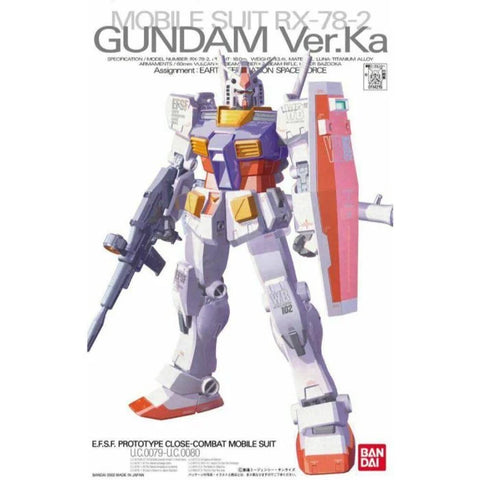 Bandai MG 1/100 : RX-78-2 Gundam Ver.Ka