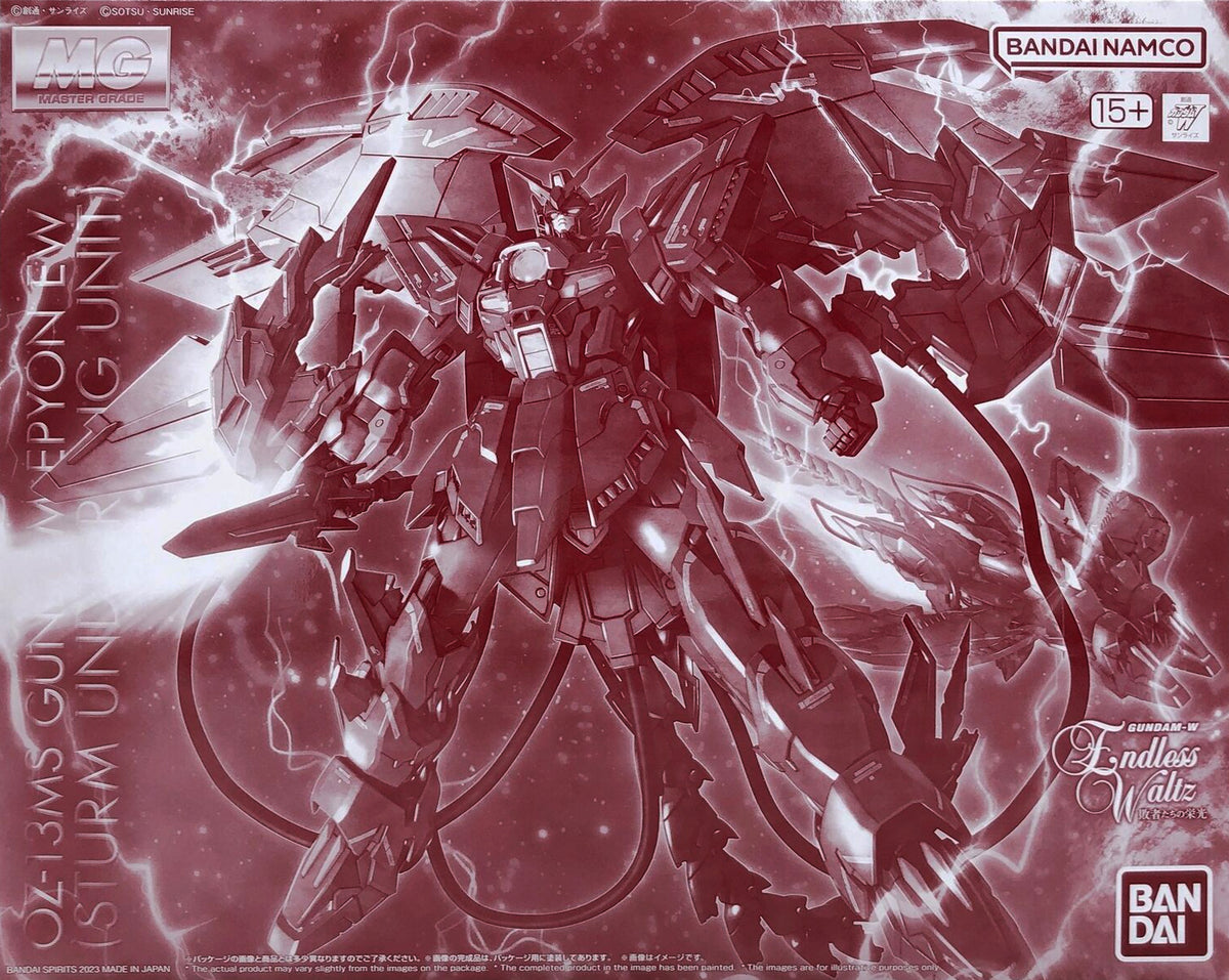 MG 1/100 OZ-13MS Gundam Epyon EW (Sturm Und Drang Unit) P-Bandai