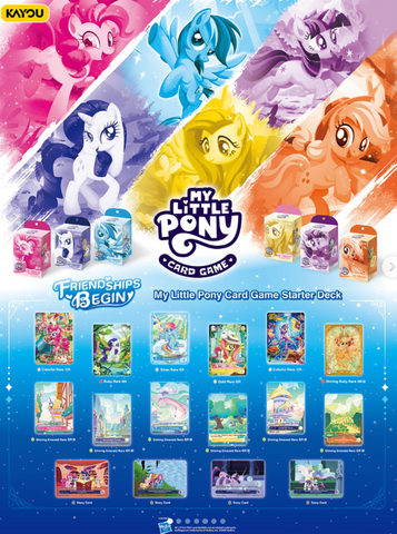 Kayou My Little Pony TCG : Friendships Begin Starter Pack