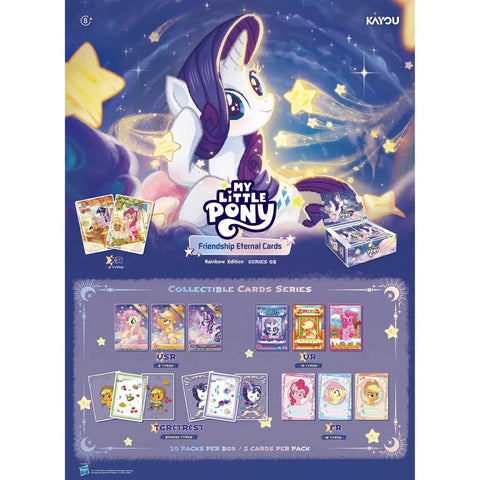 Kayou My Little Pony TCG : Friendship Eternal Foil Cards Pack [ Rainbow Edition ] ( Booster Box ) Series 2