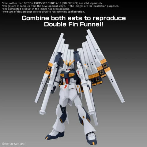 Bandai EG 1/144 : Option Parts Set Gunpla 19 ( Fin Funnel )