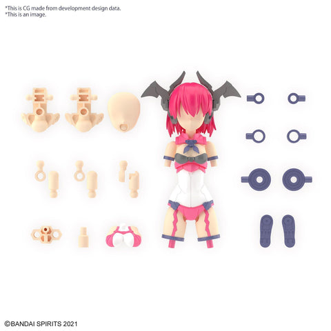 Bandai 30MS Option Parts Set 12 ( Reaper Costume - Color A )