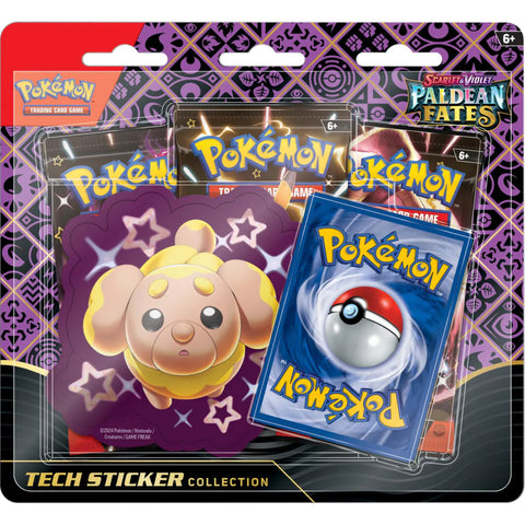 Pokemon TCG : SV4.5 Paldean Fates Tech Sticker Blister