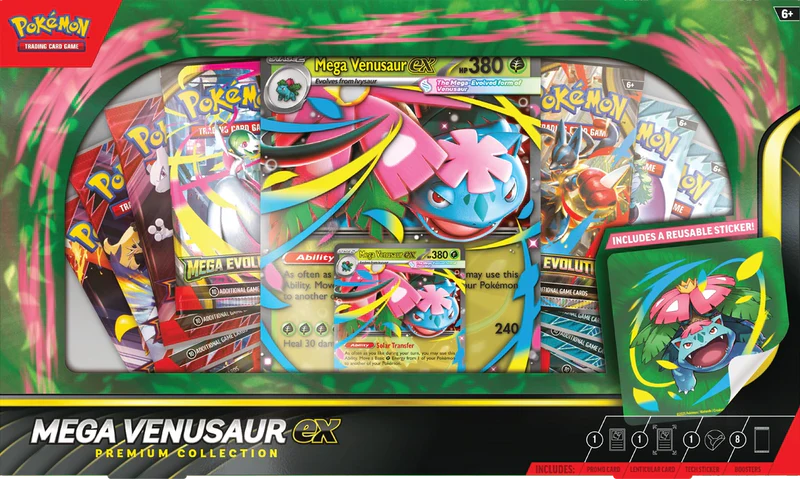 Pokemon TCG : Mega Venusaur ex Premium Collection Box