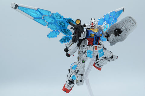 Bandai 1/144 : RX-78F00/E Gundam [ EX-001 G.L.R.S.S Feather Unit Chemical Recycle Ver. ]