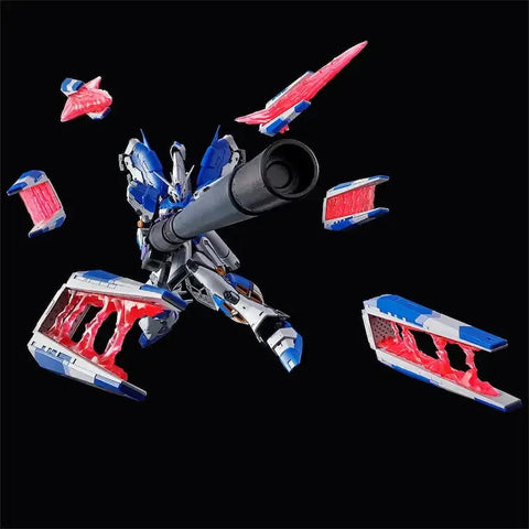 P-Bandai RG 1/144 : Hyper Mega Bazooka Launcher For Hi-Nu Gundam & Fin Funnel Display Set