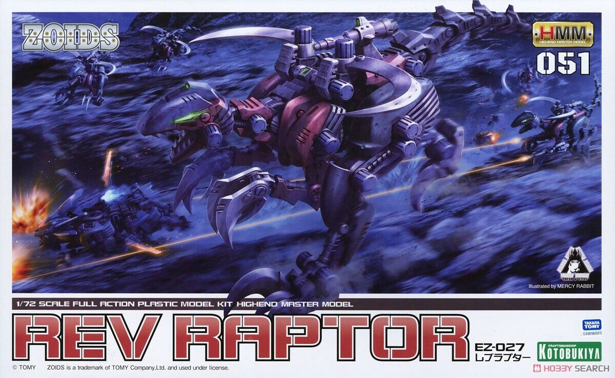 Zoids Raptor Drawing ZOIDS : EZ-027 Rev Raptor – Little Robot