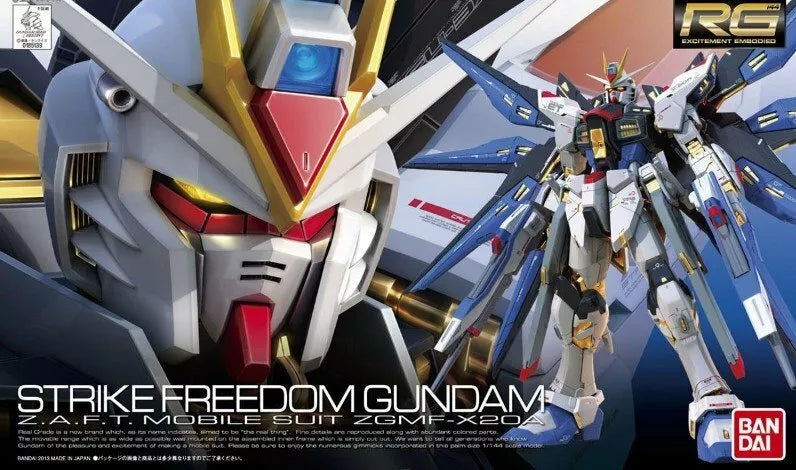 RG 1/144 ZGMF-X20A Strike Freedom Gundam