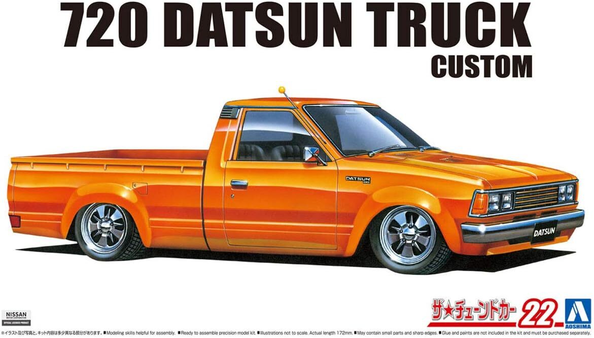 Aoshima 1/24 : 720 Datsun Truck Custom '82 ( Nissan )