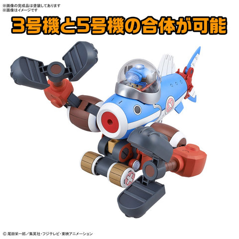 Bandai One Piece : Chopper Robo 3 & 5 ( Chopper Submarine & Chopper Crane )