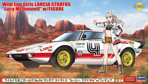 Wild Egg Girls Lancia Stratos 'Lucy McDonnell' with Figure