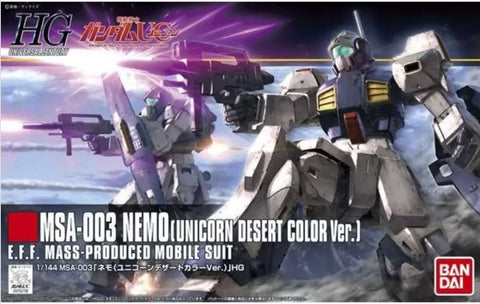 Bandai  HG 1/144 MSA-003 Nemo (Unicorn Desert Color Ver)