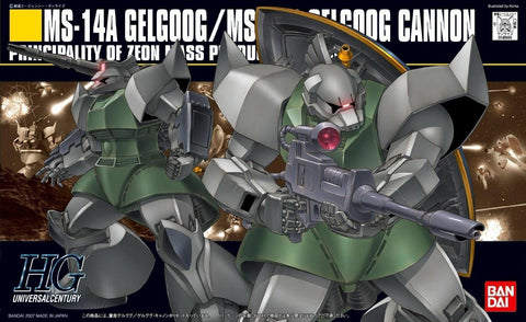 Bandai HGUC 1/144 MS-14A/C Gelgoog / Gelgoog Cannon