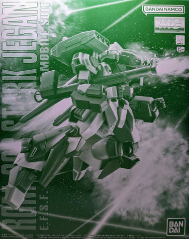 MG 1/100 RGM-89S Stark Jegan E.F.S.F. Anti-Ship Assault Mobile Suit P-Bandai