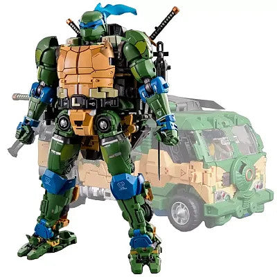 TMNT Leornado Mutant Ninja Turtles Mechatran Series