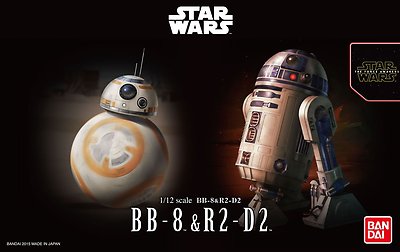 Bandai Star Wars 1/12 BB-8 & R2-D2