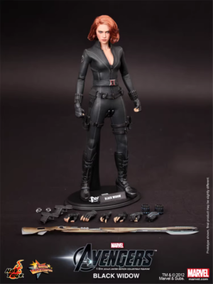 Hot Toys Figures 1/6 MMS-178 Marvel Avengers : Black Widow ( Pre-owned/Displayed )