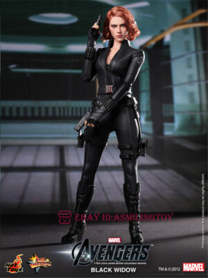 Hot Toys Figures 1/6 MMS-178 Marvel Avengers : Black Widow ( Pre-owned/Displayed )