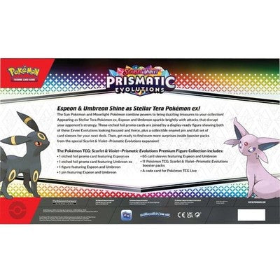 Pokemon TCG : Scarlet & Violet Prismatic Evolutions - Premium Figure Collection