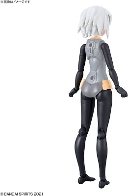 Bandai 30MS : OB-12 Option Body Parts ( Arm Parts & Leg Parts ) [ White / Black ]