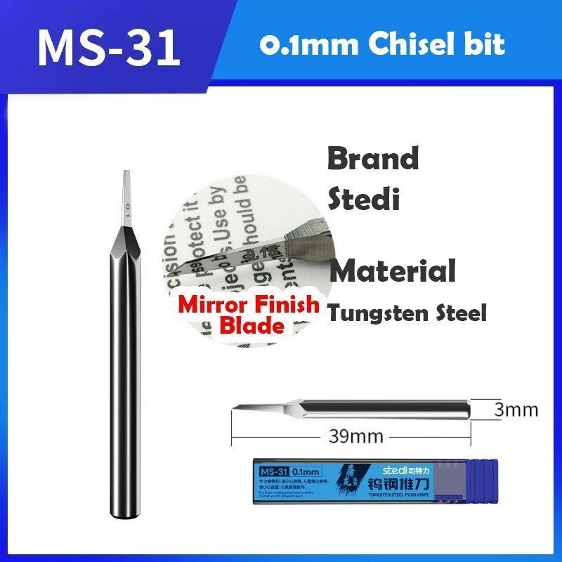 Stedi MS-31 Tungsten Steel Scribing Cutter 0.1mm