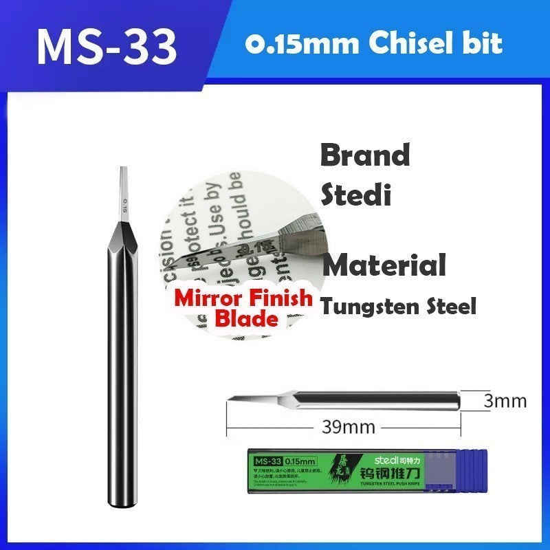 Stedi MS-33 Tungsten Steel Scribing Cutter 0.15mm