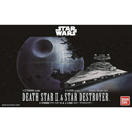 1/270000 Star Wars Death Star II & 1/14500 Star Destroyer