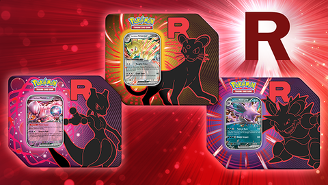 TCG Team Rocket's Tin