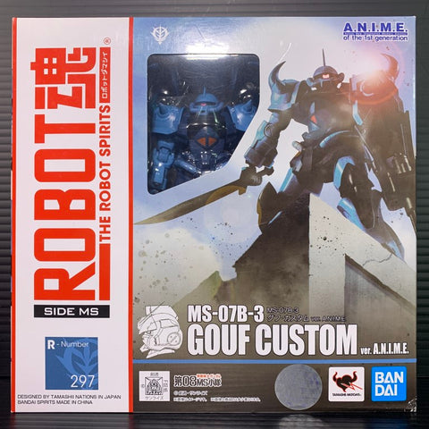 Bandai Tamashii Nation The Robot Spirits [ Side MS ] : RX-79(G)Ez-8 Gundam Ez-8 + MS-07B-3 Gouf Custom + The 08th MS Team Option Parts Set 03 [ Ver.A.N.I.M.E. ] 3in1 Set