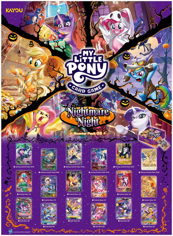 Kayou TCG : My Little Pony Nightmare Night Booster Box 03