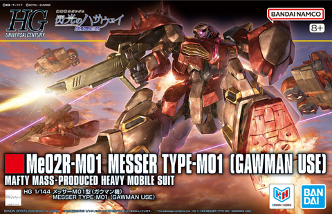 Bandai HG 1/144 : Me02R-M01 Messer Type-M01 [ Gawman Use ]