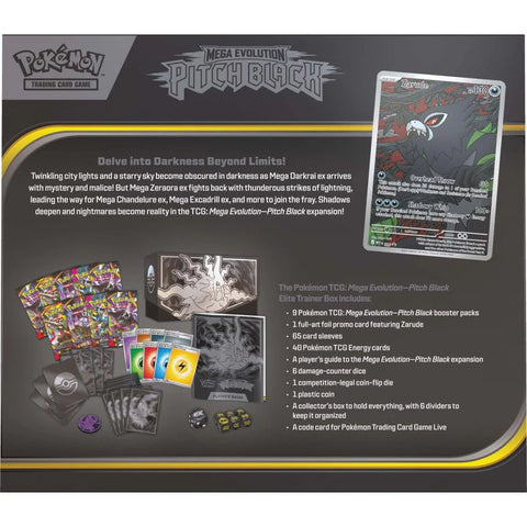 Pokemon TCG : Mega Evolution 5 - Pitch Black ETB ( Pre-Order Stocks in 17th July )
